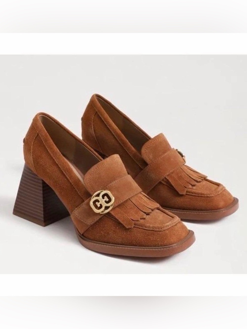 Sam Edelman Quinly Kiltie Block Heel Loafer